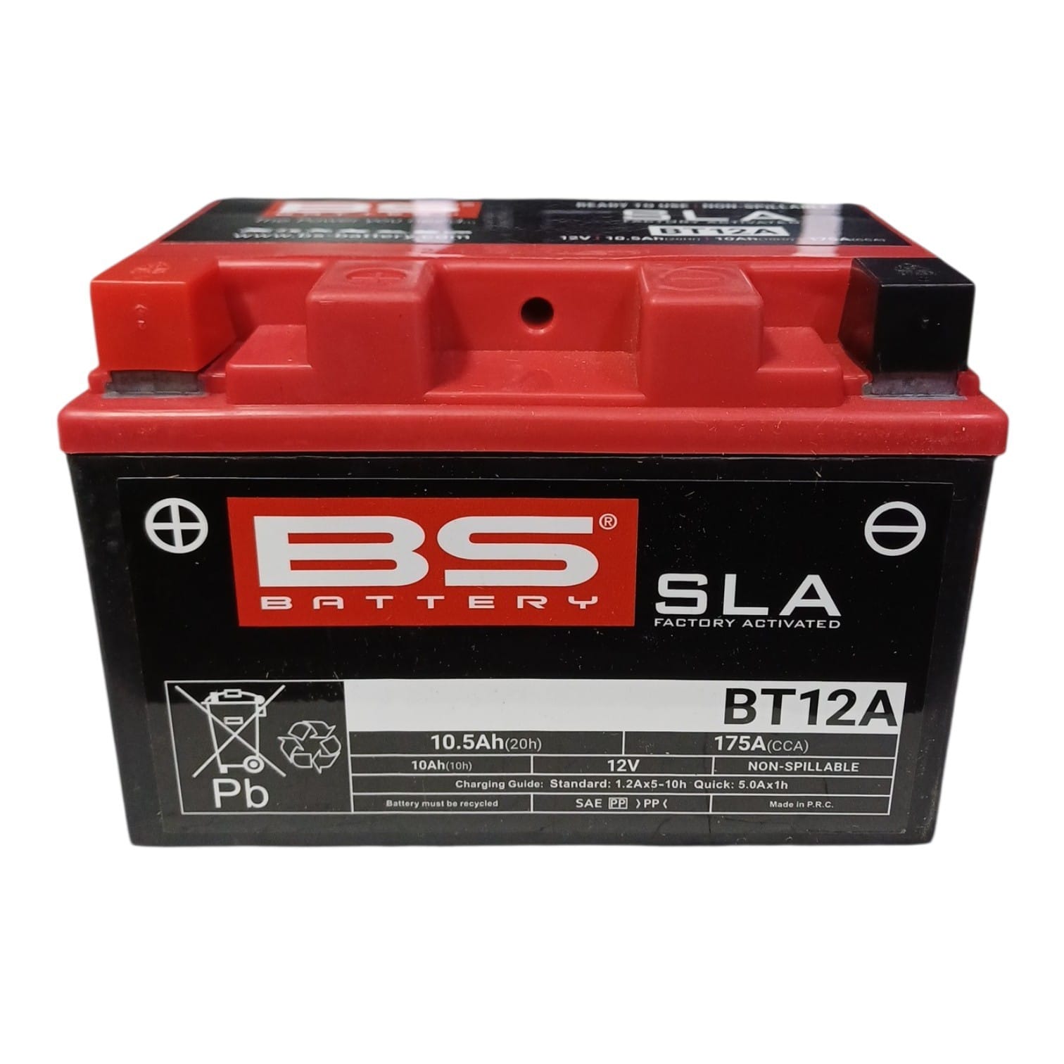 bateria bt12a (1) Batería Moto BT12A SLA BS BATTERY - Imagen 1