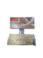 Cadena reforzada Moto 530 x 120 Con Qring Dorada EK