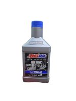 Aceite De Moto Amsoil 10w 40 Metric 1l 4t Full Sintetico