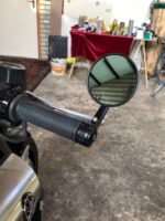 Espejos Para Moto Café Racer 22mm Redondos - Imagen 5