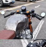 Espejos Para Moto Café Racer 22mm Redondos - Imagen 7