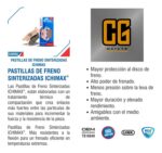 Pastillas de Freno Traseras CF Moto SR 450 - Imagen 2