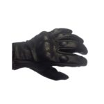 Guantes para Moto Cortos de cuero con perforaciones Touch Talla M - Imagen 4