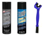 Kit Lubricante + Desengrasante + Cepillo Para Moto Maxima