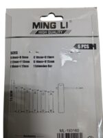 Llave Saca Bujías 5 Pzs Tubo Dado Hexagonal - Imagen 2