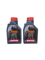 Pack 2L Aceite Moto Motul 20w 50 7100 Full Sintético 4T