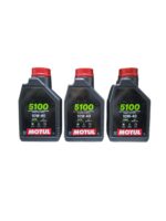 Pack 3L Aceite Moto Motul 10w 40 5100 Semi Sintético 4T