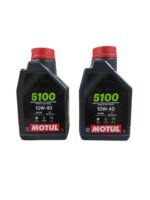 Pack 2L Aceite Moto Motul 10w 40 5100 Semi Sintético 4T