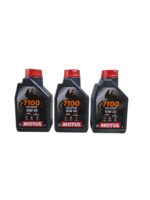 Pack 3L Aceite Moto Motul 10w 30 7100 Full Sintético 4T
