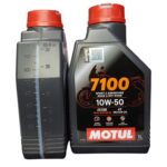 Pack 2L Aceite 10W50 Full Sintético Motul 7100 - Imagen 3
