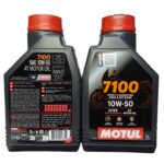 Pack 2L Aceite 10W50 Full Sintético Motul 7100 - Imagen 4